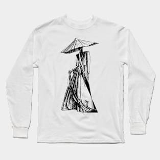 Japan art graphic Long Sleeve T-Shirt